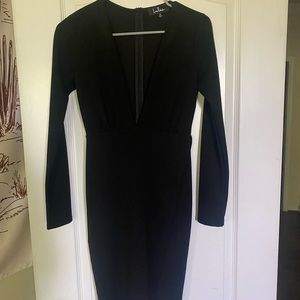Black Lulus midis dress